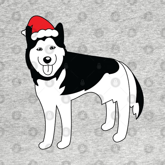 Christmas Husky by holidaystore